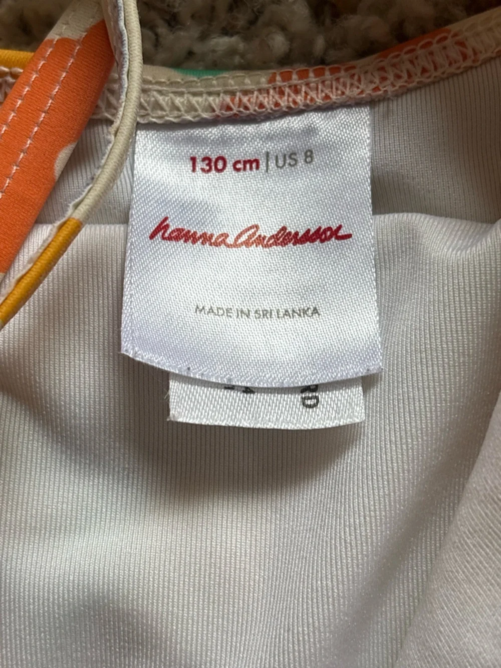 Hanna Andersson & Tea Collection Rash Guard Swim Bundle Girls Sz 8